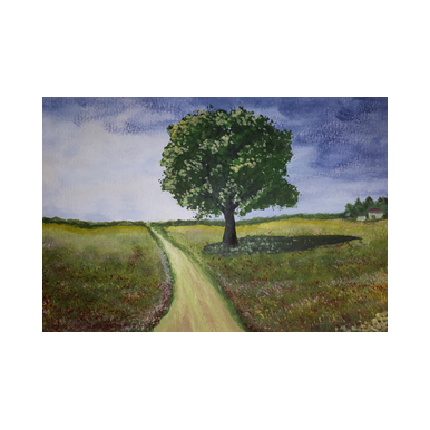 Nazomer 2020 - A4 - aquarel op papier - 14092020