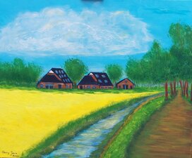 © Gerry Jöris - Koolzaadveld - 50x60 - acryl op doek - 07052024