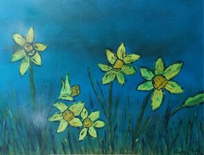 ©Gerry Jöris - Voorjaar 2024 - 30x40 - acryl op paneel - 26032024